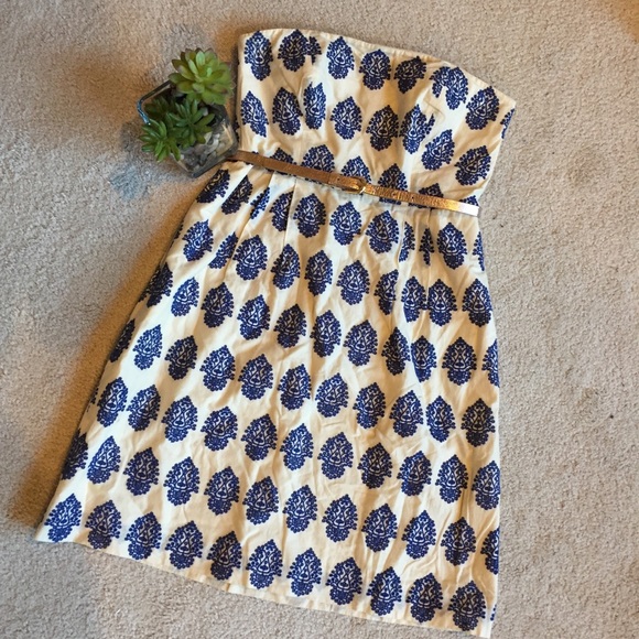 J. Crew Dresses & Skirts - JCrew eyelet strapless dress